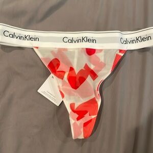 Calvin Klein mesh thong